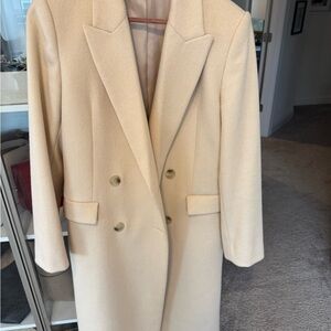 & Other Stories Double-Breasted Wool Coat
